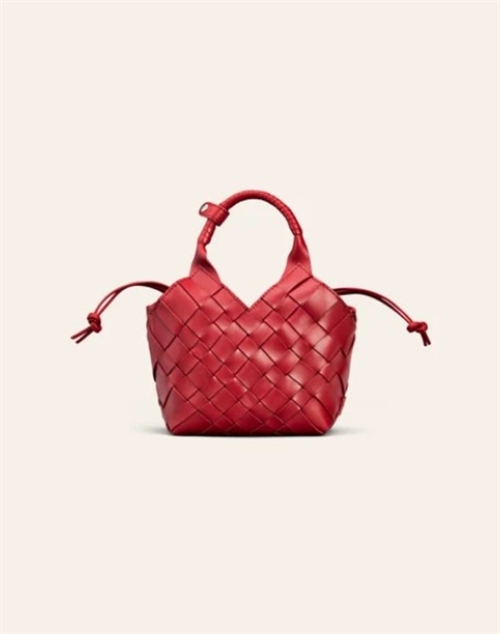 CALAJADE MISU MINI CROSSBODY BAG LIPSTICK RED